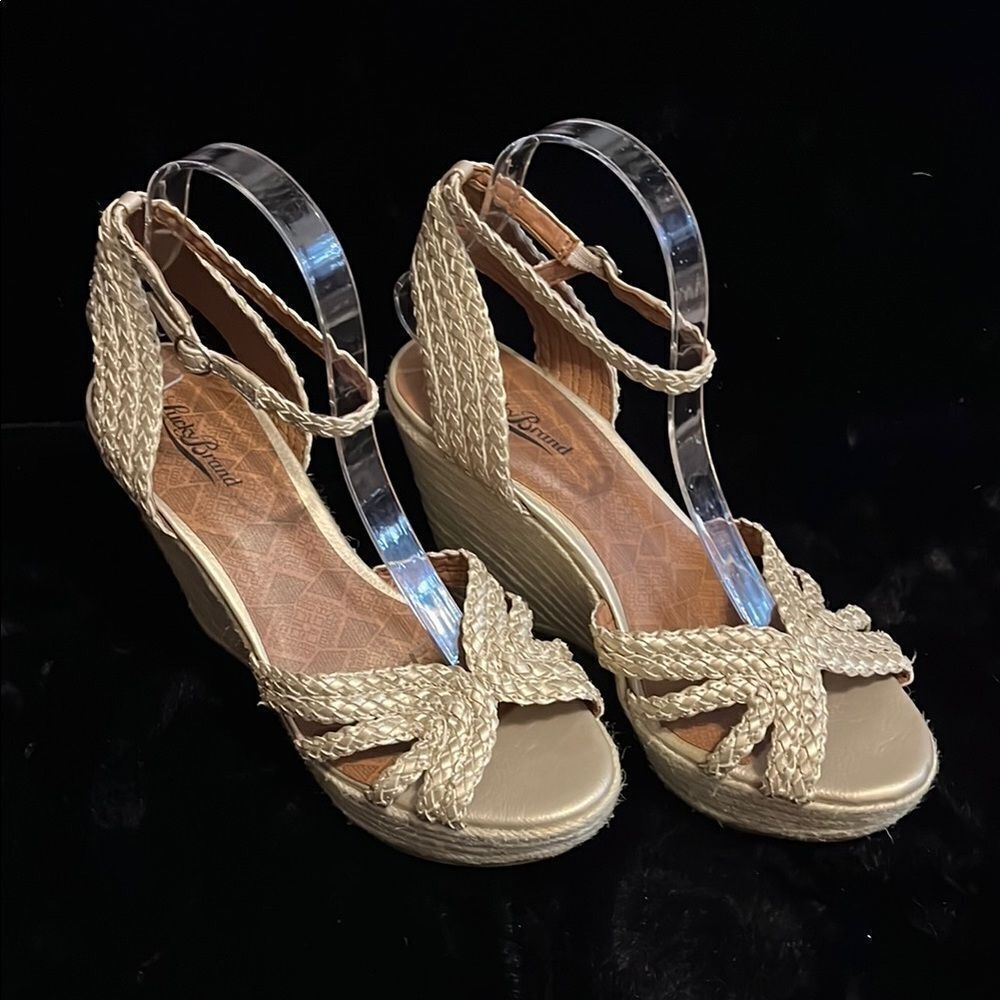 Lucky Brand Espadrille Wedge Sandals